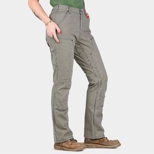 DOVETAIL Old School High Rise Pant Hickory Stripe Denim size 8